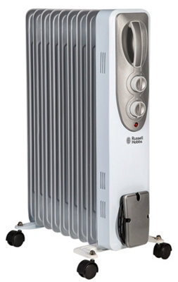 Russell Hobbs Oil Filled Radiator 2000W 9 Fin White RHOFR5002 Price Comparisons | Compare The Build