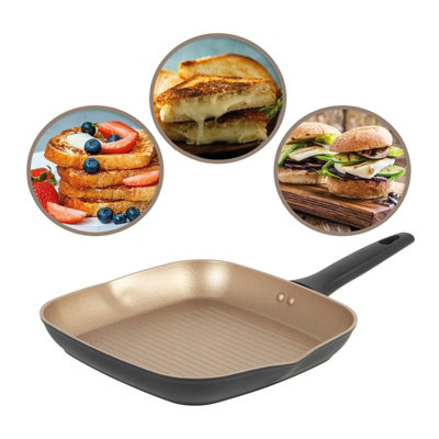 Russell Hobbs Opulence Collection Non-Stick 28 cm Griddle Pan, RH01674BEU7