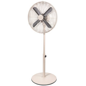 Russell Hobbs Pedestal Fan Cooling 3 Speed Settings in Greige RHMPF1601GR