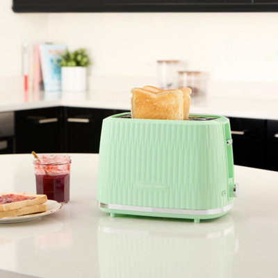 Russell Hobbs Pistachio Green 2 Slice Toaster