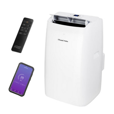 Russell Hobbs Portable 3-in-1 Air Conditioner with WiFi & Smartlife App ...