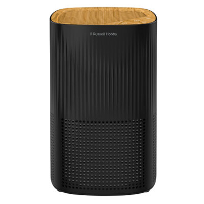 Russell Hobbs RHAP1032WDB, Clean Air Mini Aroma Air Purifier in Wood & Black