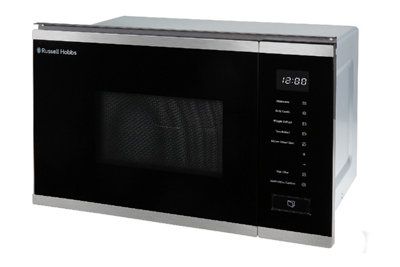 Russell Hobbs 20 L Silver Digital Microwave with Buckingham Quiet