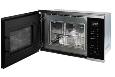 RUSSELL HOBBS RHBM2002SS BUILT IN 20 LITRE STAINLESS STEEL TOUCH CONTROL DIGITAL MICROWAVE WITH GRILL