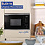 RUSSELL HOBBS RHBM2002SS BUILT IN 20 LITRE STAINLESS STEEL TOUCH CONTROL DIGITAL MICROWAVE WITH GRILL