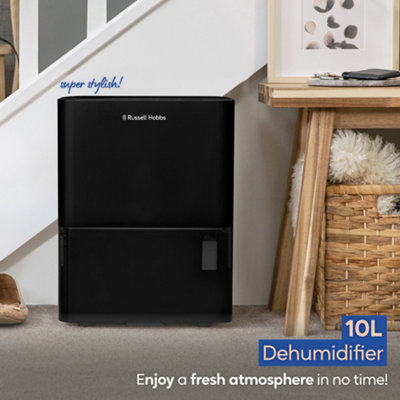 Russell Hobbs RHDH1001B 10L Dehumidifier in Black - 3