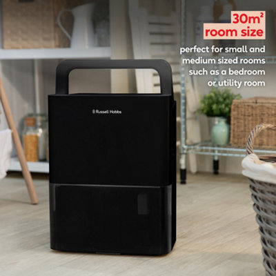 Russell Hobbs RHDH1001B 10L Dehumidifier in Black - 7