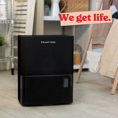 Russell Hobbs RHDH1001B 10L Dehumidifier in Black - 5