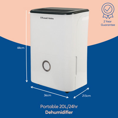 Russell Hobbs RHDH2002 20L Dehumidifier - 3