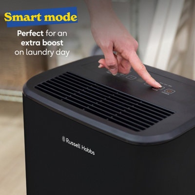Russell Hobbs RHDH2002B 20L Dehumidifier in Black - 6
