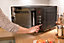 Russell Hobbs RHEM2301B Easi 23 Litre Black Flatbed Digital Microwave