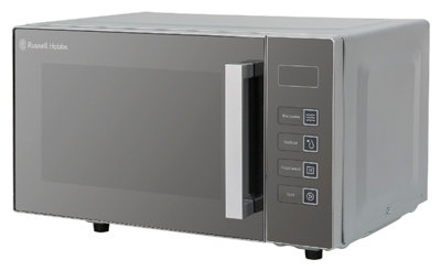 Russell Hobbs RHEM2301S Easi 23 Litre Silver Flatbed Digital Microwave
