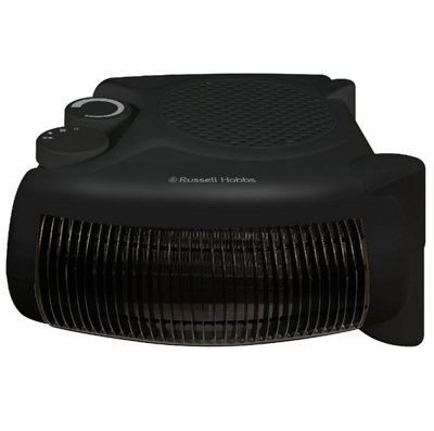 Russell Hobbs RHFH1005B 2kW Vertical/Horizontal Fan Heater in Black | DIY  at Bu0026Q