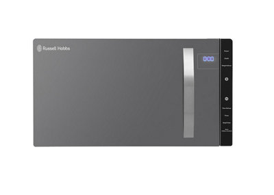 Russell Hobbs RHFM2363S 800W 23 Litre Silver Flatbed Digital Microwave