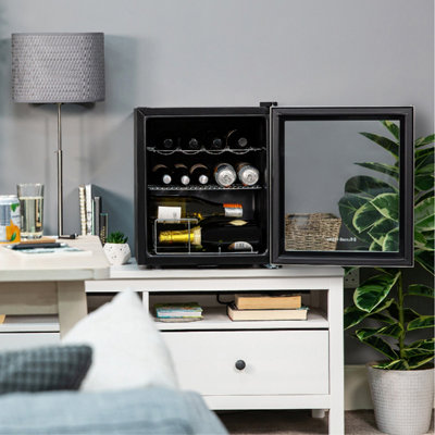 Russell Hobbs RHGWC3SS-C-LCK 12 Bottle Lockable Wine Cooler in Stainless Steel - 4