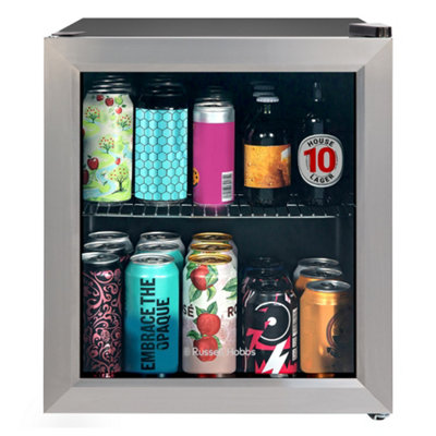 Russell Hobbs RHGWC3SS-C Stainless Steel Glass Door Drinks & Wine Cooler