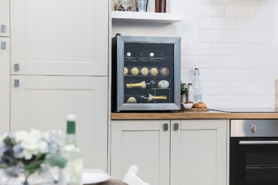 Russell Hobbs RHGWC3SS-C Stainless Steel Glass Door Drinks & Wine Cooler - 7