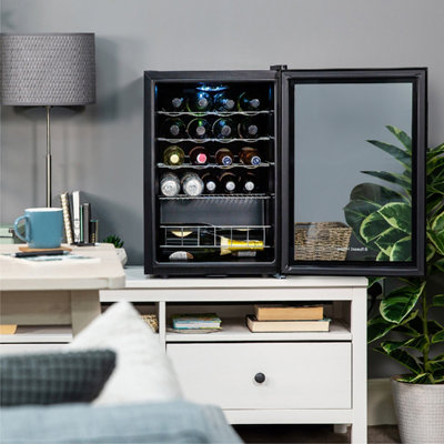 Russell Hobbs RHGWC4B-LCK 20 Bottle Lockable Wine Cooler in Black - 4
