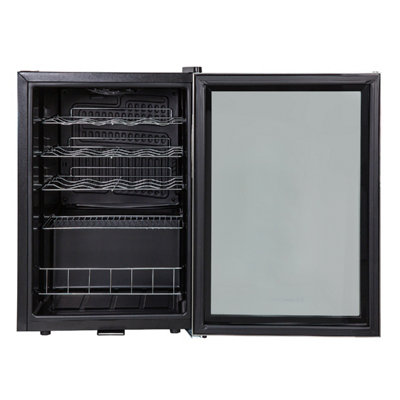 Russell Hobbs RHGWC4SS-LCK 20 Bottle Lockable Wine Cooler in Stainless Steel
