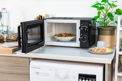 Russell Hobbs RHM1725B 17L Textures Manual Microwave in Black