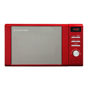 Russell Hobbs RHM2064R 20 Litre 800W Red Digital Heritage Microwave