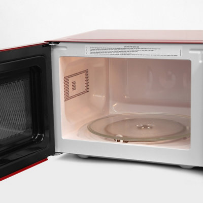 Russell hobbs pink top microwave