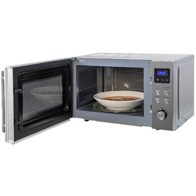 russell hobbs 800w standard microwave rhm2086ss s steel