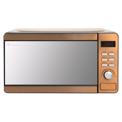 Russell Hobbs RHMD804CP 17 Litre Copper Effect Digital Microwave