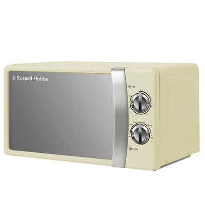 Russell Hobbs RHMM701C-N Colours Plus 17 Litre Cream Manual Microwave