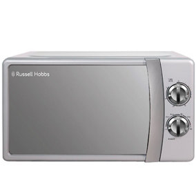 Russell Hobbs RHMM701S-N Colours Plus 17 Litre Silver Manual Microwave