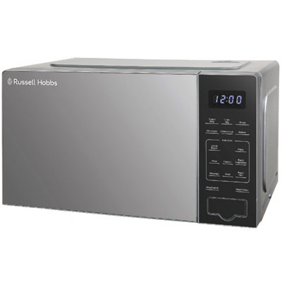 Russell Hobbs RHMT2005S Compact Digital Microwave with Touch Control, 20L, Silver