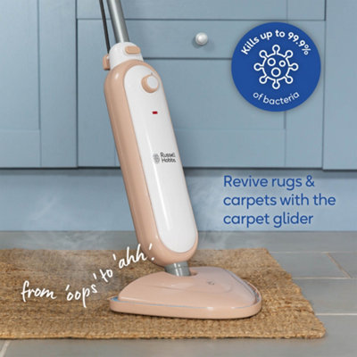 Russell Hobbs RHSM1001BP-G Steam & Clean Steam Mop in Blush Pink - 4