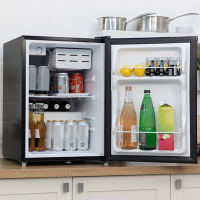 Russell Hobbs RHTTF67B-LCK Lockable 65L Mini Fridge in Black - 7