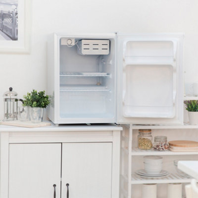 Russell Hobbs RHTTF67W-LCK Lockable 65L Mini Fridge in White - 5