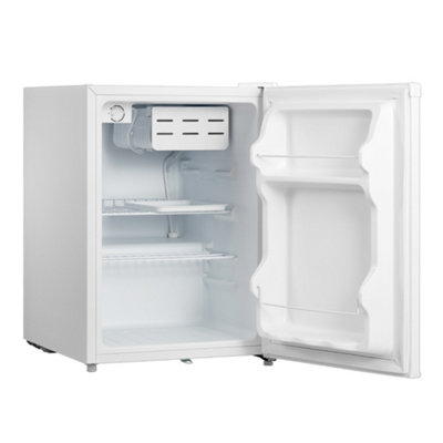 Russell Hobbs RHTTF67W-LCK Lockable 65L Mini Fridge in White - 8