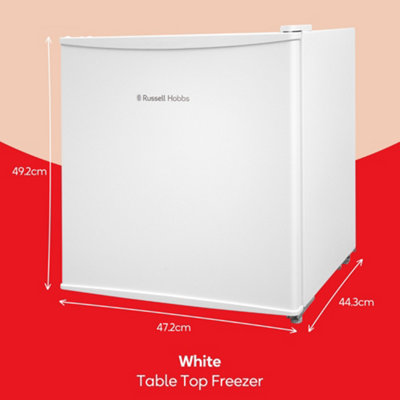 Russell Hobbs RHTTFZ1 31 Litre Table Top Freezer in White