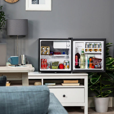Russell Hobbs RHTTLF1B-LCK Lockable Table Top Fridge in Black
