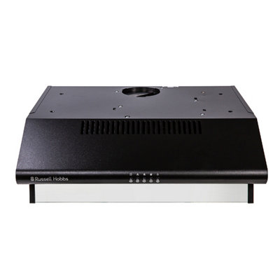 Russell Hobbs RHVSRCH602B-M 60cm Wide Black Steel Visor Cooker Hood