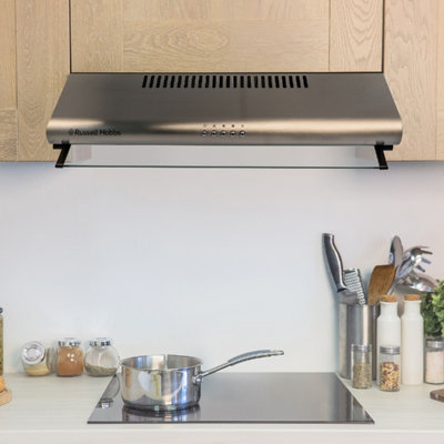 Russell Hobbs RHVSRCH602SS-M 60cm Wide Stainless Steel Visor Cooker Hood - 3