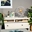 Russell Hobbs Scandi Desk Fan 12 Inch Grey and Wood Effect RHMDF1201WDG