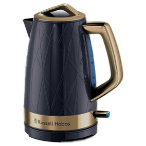Russell Hobbs Structure Ombre Blue & Brass 1.7L Kettle