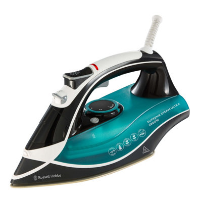 Russell Hobbs Supreme Steam Traditional Iron 23260 2600 W Teal Black