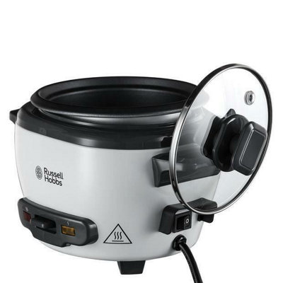 Russell Hobbs White Medium Rice Cooker