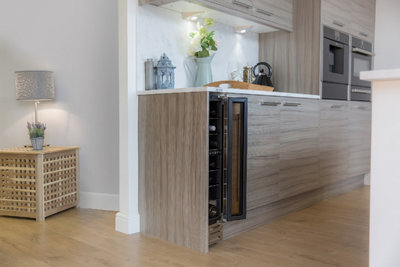 Russell Hobbs Wine Cooler 7 Bottle Stainless Steel Freestanding & Built In RHBI7WC1SS - 4