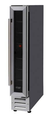 Russell Hobbs Wine Cooler 7 Bottle Stainless Steel Freestanding & Built In RHBI7WC1SS - 9
