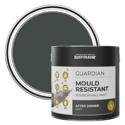 Rust-Oleum After Dinner Guardian Mould Resistant Wall Paint 2.5L