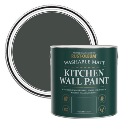 RustOleum After Dinner Matt Kitchen Wall Paint 2.5l DIY at B&Q