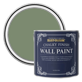 Rust-Oleum All Green Chalky Wall & Ceiling Paint 2.5L