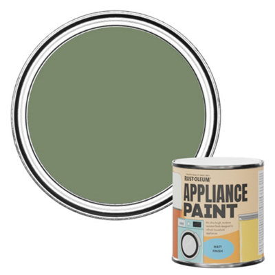 Rust-Oleum All Green Matt Appliance Paint 250ml