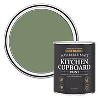 Rust-Oleum All Green Matt Kitchen Cupboard Paint 750ml